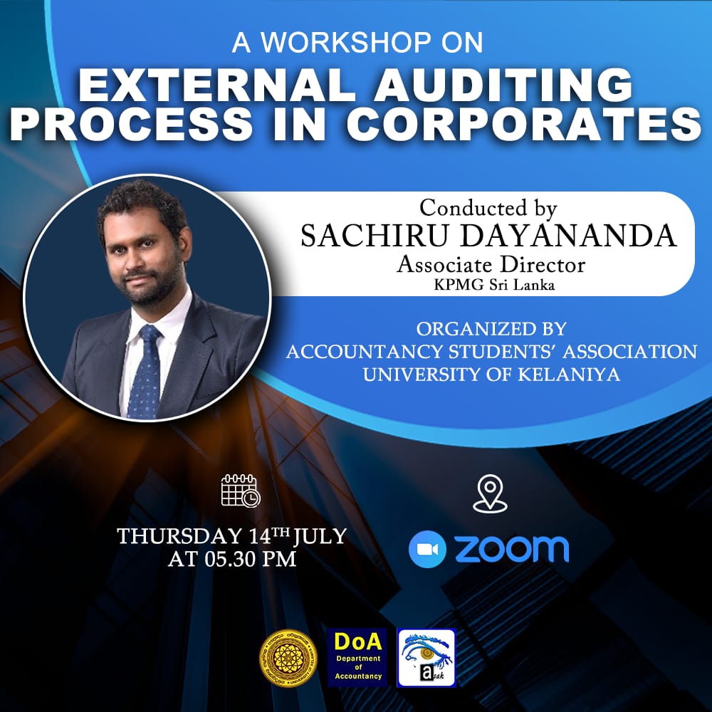 Workshop on external auditing process in corporates