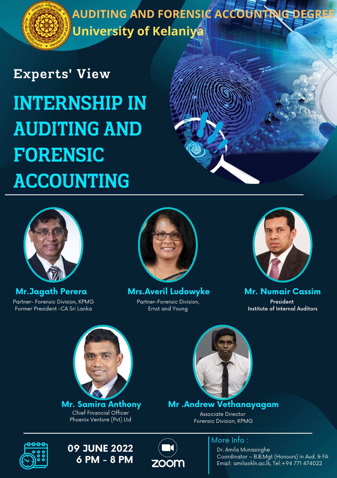 Experts' view - Internship in Auditing and Forensic Accounting