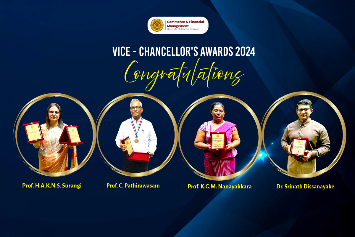 DCFM Shines at Vice-Chancellor's Awards 2024