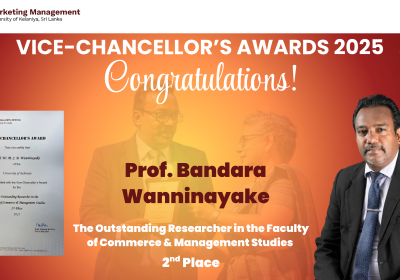 Vice- Chancellor's Awards-2025| The Outstanding Researcher in the Faculty- 2nd Place