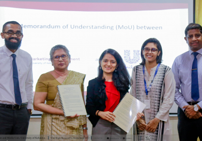 Unilever Sri Lanka signs MoU with Department of Marketing Management, University of Kelaniya