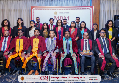 9th Inauguration Ceremony of the Master of Business Management (MBM) in Marketing