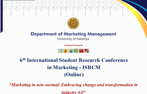 6th International Student Research Conference in Marketing (ISRCM)