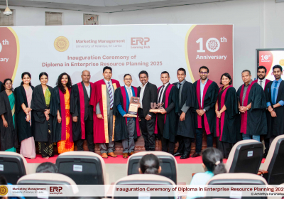 Celebrating a Decade of Excellence: Inauguration Ceremony of the Diploma in ERP 2025 Batch and 10th Anniversary Celebration