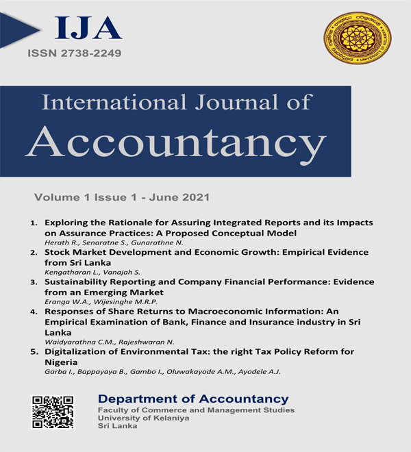 Launching Ceremony of International Journal of Accountancy (IJA)