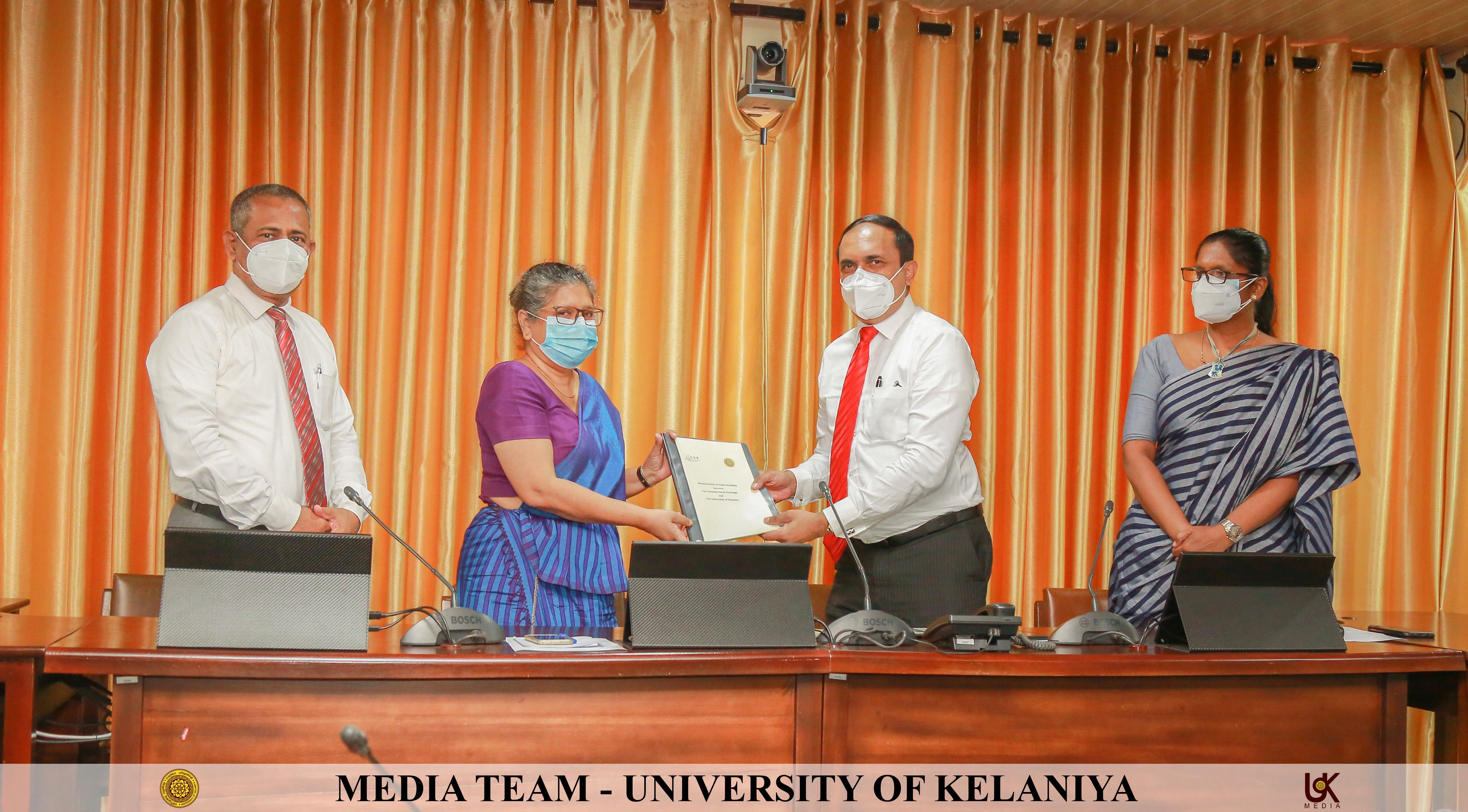 MoU between University of Kelaniya and Colombo Stock Exchange