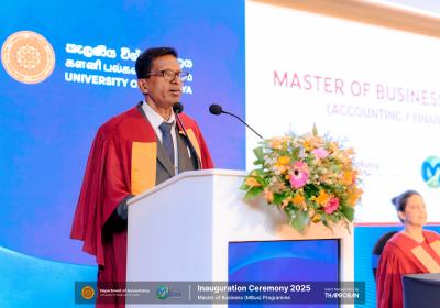 Inauguration Ceremony of the 13th batch of Master of Business (MBus) Accounting/Finance Programme