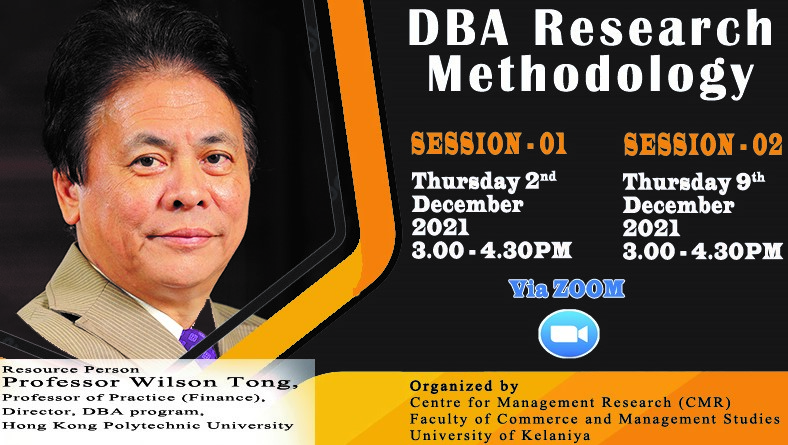 DBA Research Methodology _ Session 1 & 2